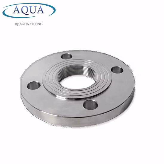 Flangia per tubo filettato DIN in acciaio inossidabile 304 316 da 4 pollici e 8 pollici