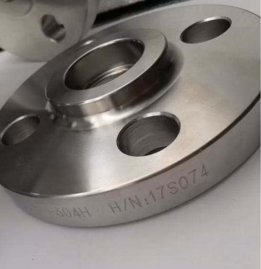 ASTM ANSI B16.5 Forgiatura a faccia rialzata RF A105 A105n Q235 P250gh Flangia slip-on in acciaio al carbonio