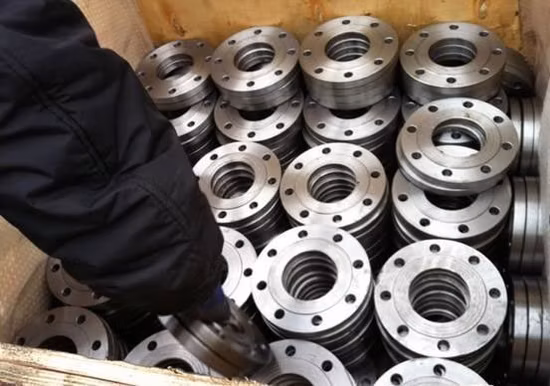 Flangia cieca in acciaio inossidabile forgiato ANSI 150# 300lbs classe 600 RF per collegamenti di tubi