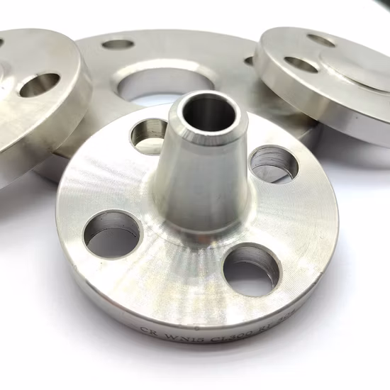 Flangia per tubo in acciaio forgiato ANSI/DIN/GOST/En RF/FF A105/304L/316L con collo saldato/slip-on/cieca